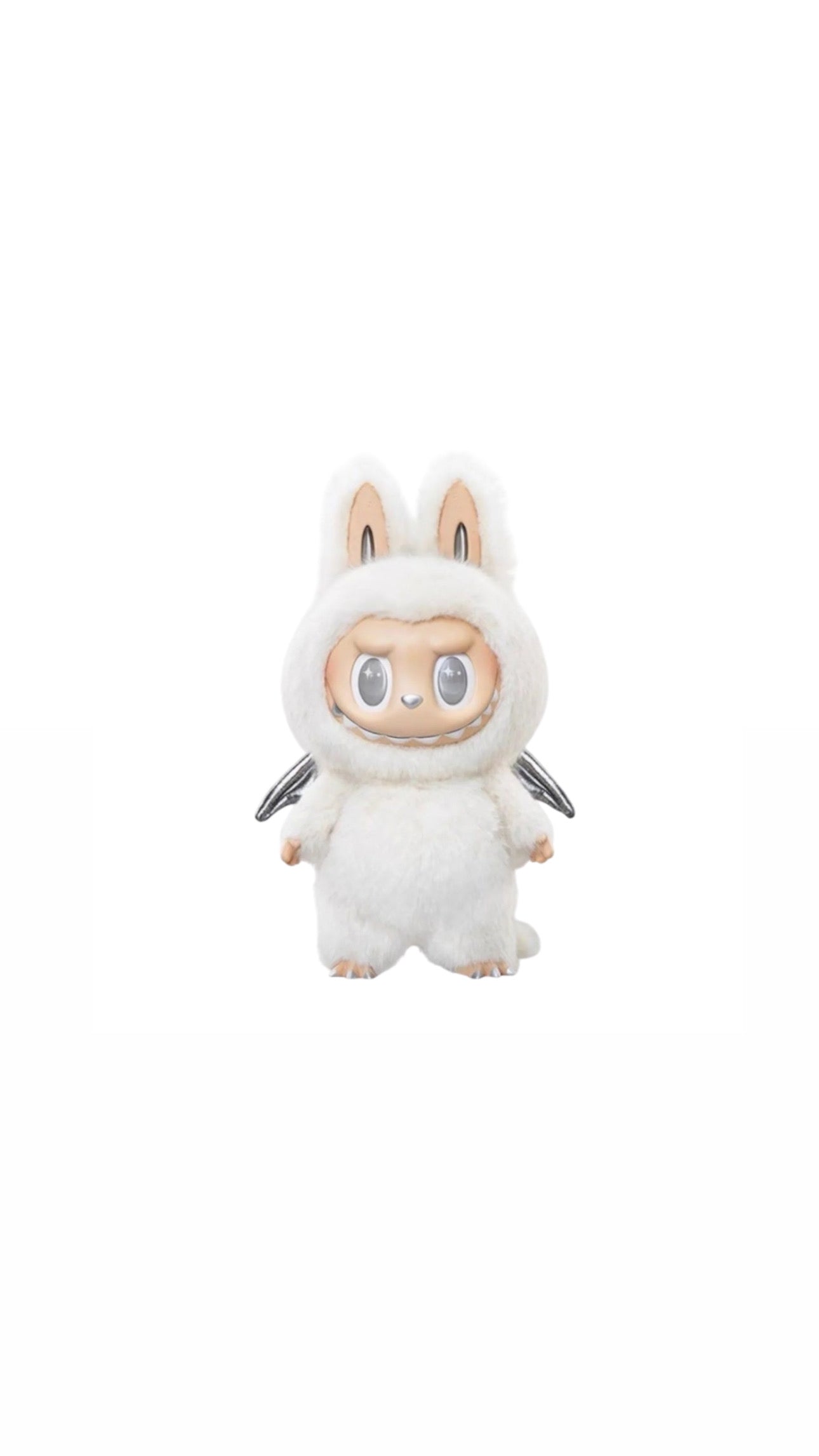LABUBU ZIMOMO BIG ぬいぐるみ 白 色 LABUBU ZIMOMO BIG ぬいぐるみ 白 色