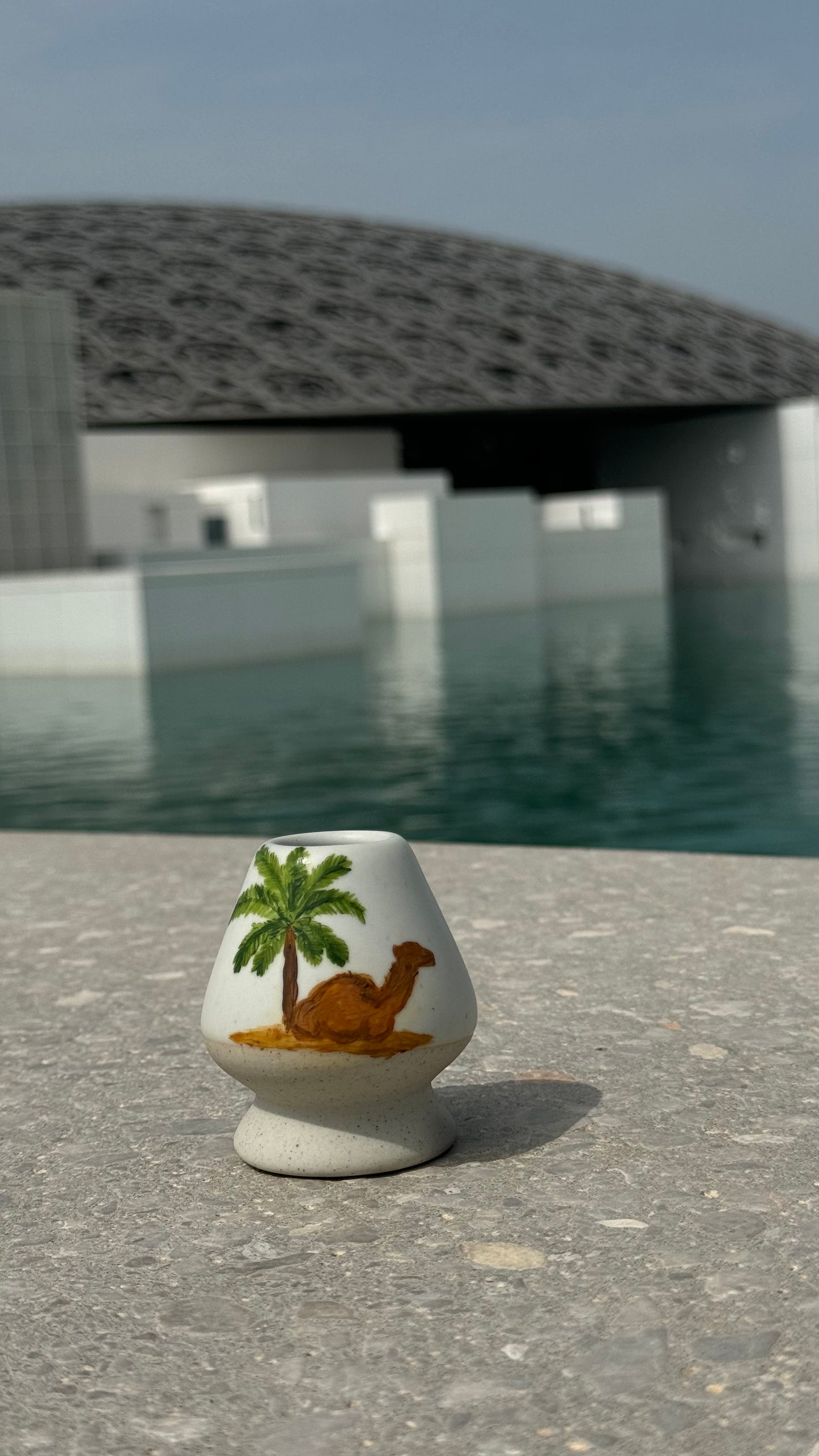 Pre-Order Hand-painted Camel Set & matcha (zip lock)